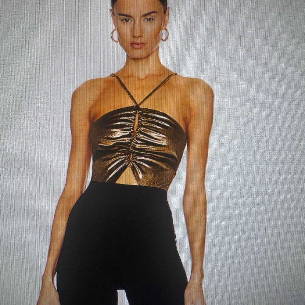 PatBO Metallic Bodysuit - Revole